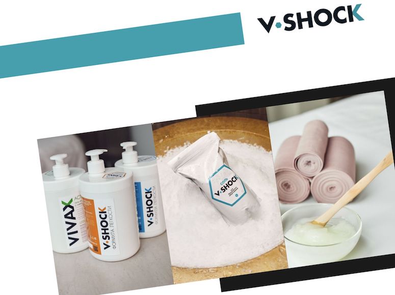 Бандажное обертывание V-Shock (Ви-шок) для похудения